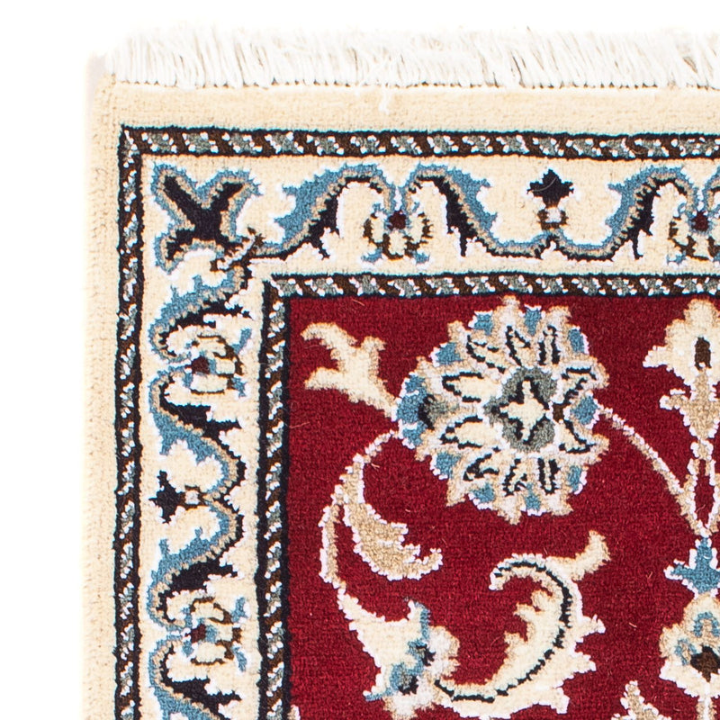 Dywan perski - Nain - 89 x 56 cm - ciemna czerwień