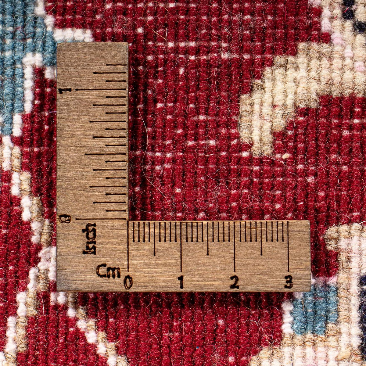 Dywan perski - Nain - 89 x 56 cm - ciemna czerwień