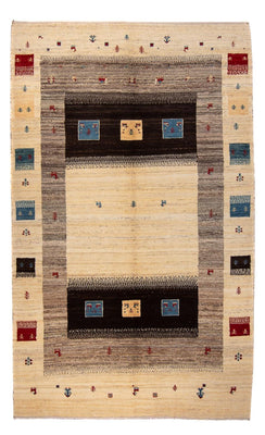 Dywan Gabbeh - Loribaft Perski - 240 x 153 cm - beżowy