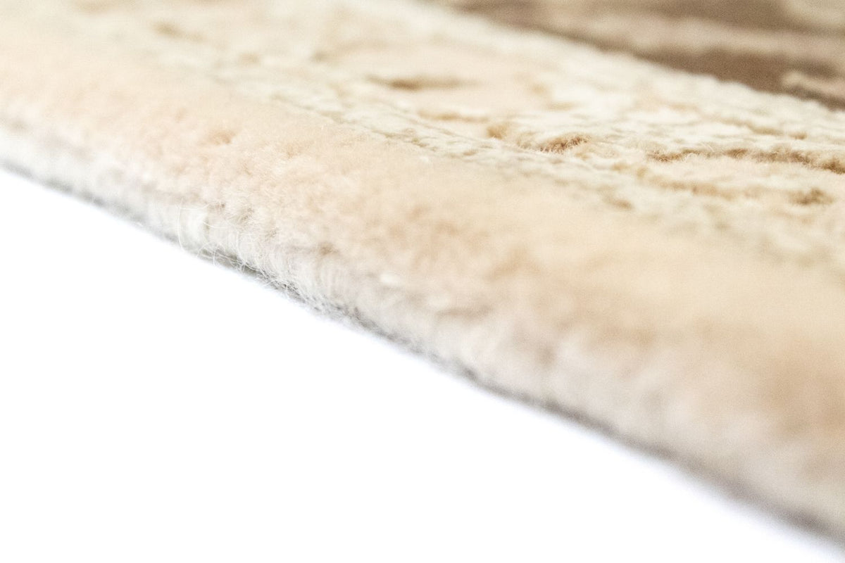 Designerski dywan - 283 x 199 cm - beżowy