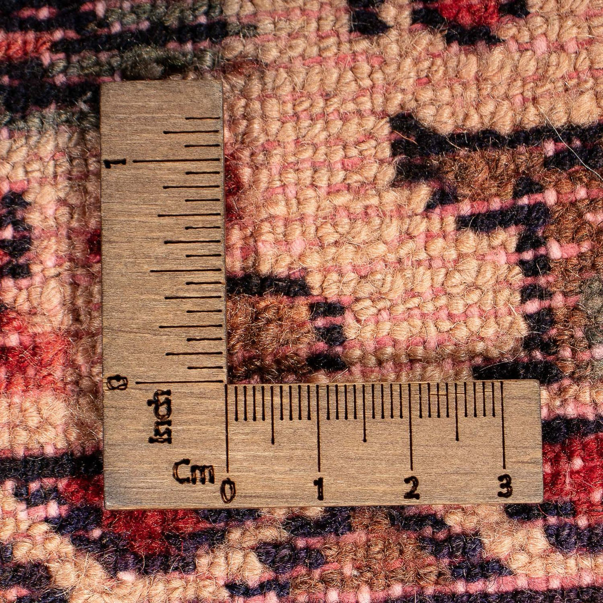 Perski dywan - Nomadyczny - 77 x 57 cm - beżowy