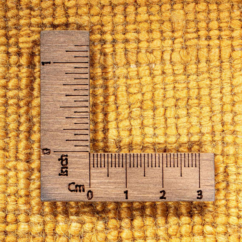 Dywan Gabbeh - Loribaft Perski kwadratowy  - 103 x 85 cm - pomarańczowy