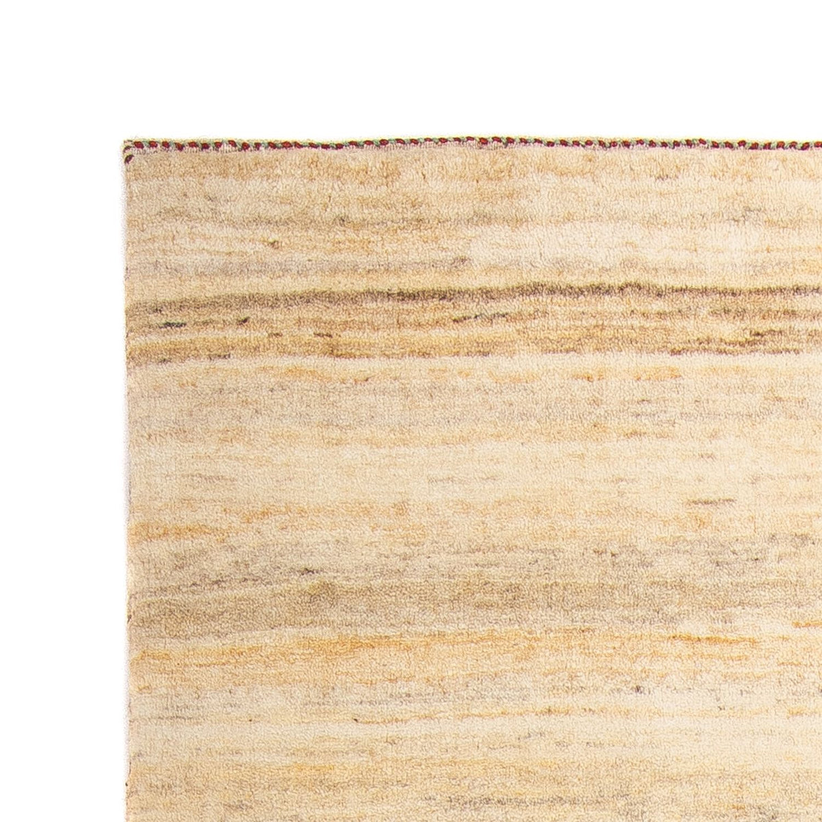 Biegacz Dywan Gabbeh - Loribaft Perski - 200 x 93 cm - beżowy