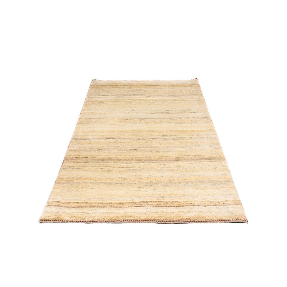 Biegacz Dywan Gabbeh - Loribaft Perski - 200 x 93 cm - beżowy