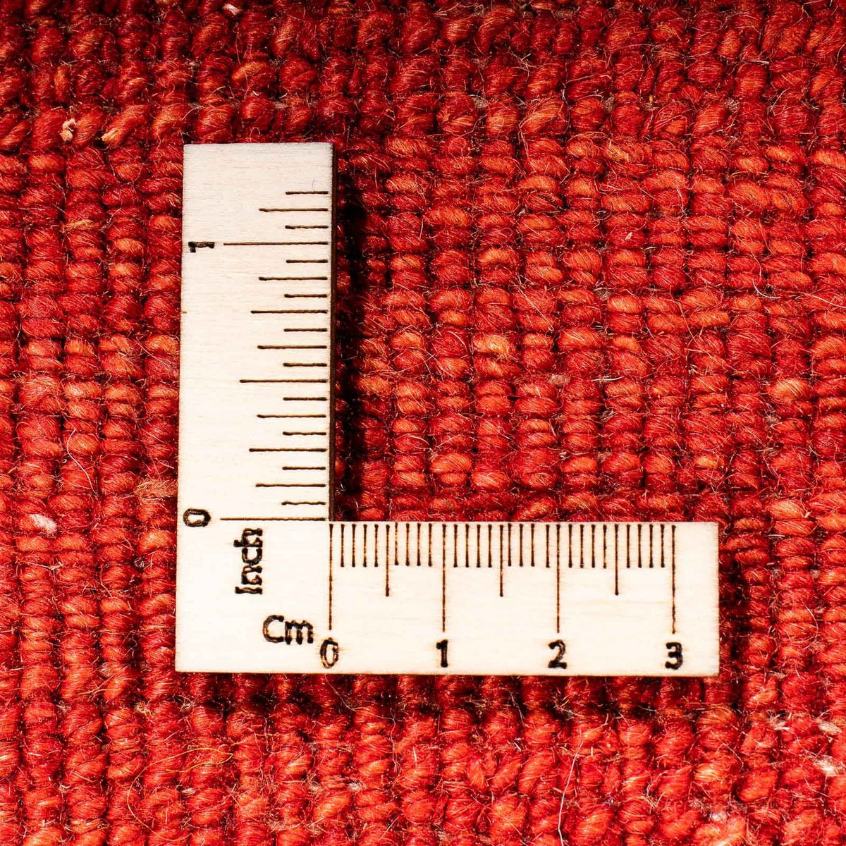 Dywan Gabbeh - Loribaft Perski - 182 x 130 cm - ciemna czerwień