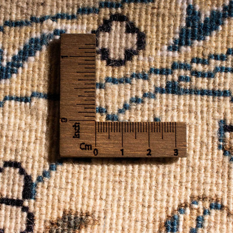 Dywan perski - Nain okrągły  - 150 x 150 cm - beżowy