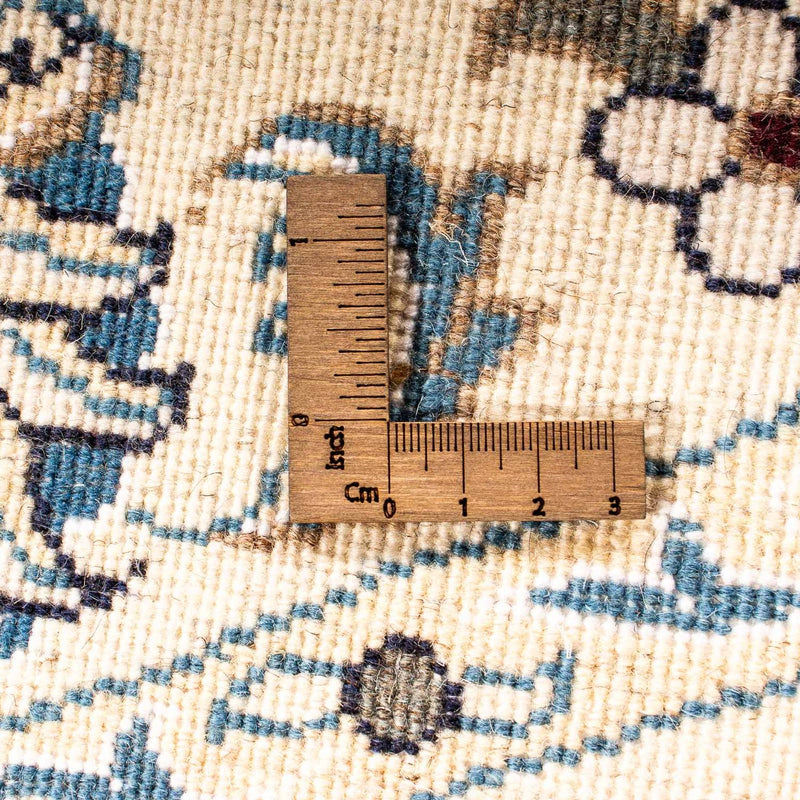 Dywan perski - Nain okrągły  - 150 x 150 cm - beżowy