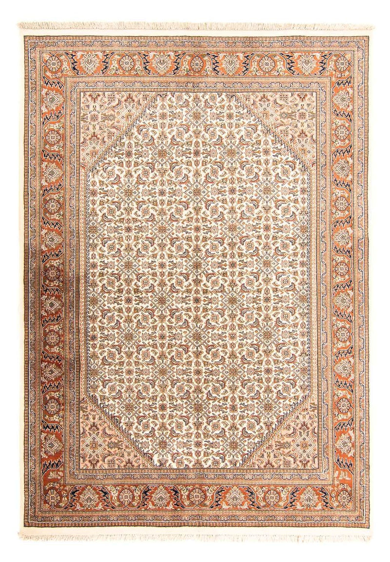 Orientalny dywan - Bijar - Indus - 240 x 166 cm - beżowy