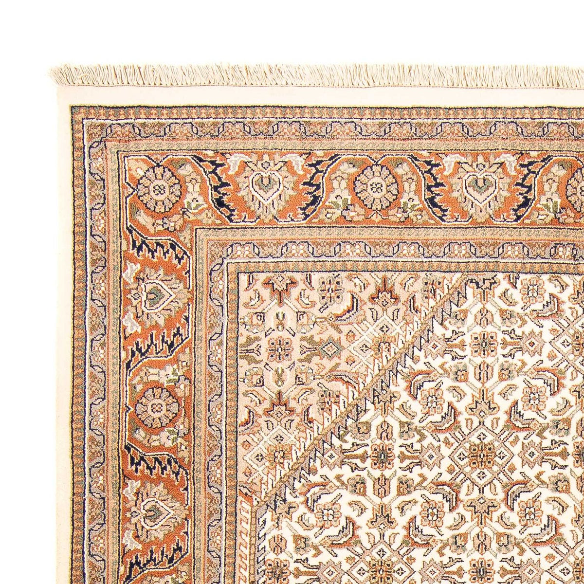 Orientalny dywan - Bijar - Indus - 240 x 166 cm - beżowy