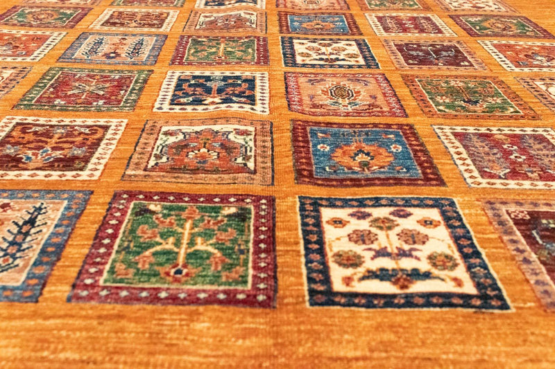 Dywan Zieglera - 256 x 176 cm - pomarańczowy