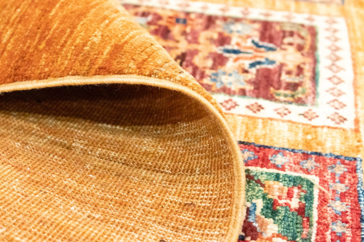 Dywan Zieglera - 256 x 176 cm - pomarańczowy