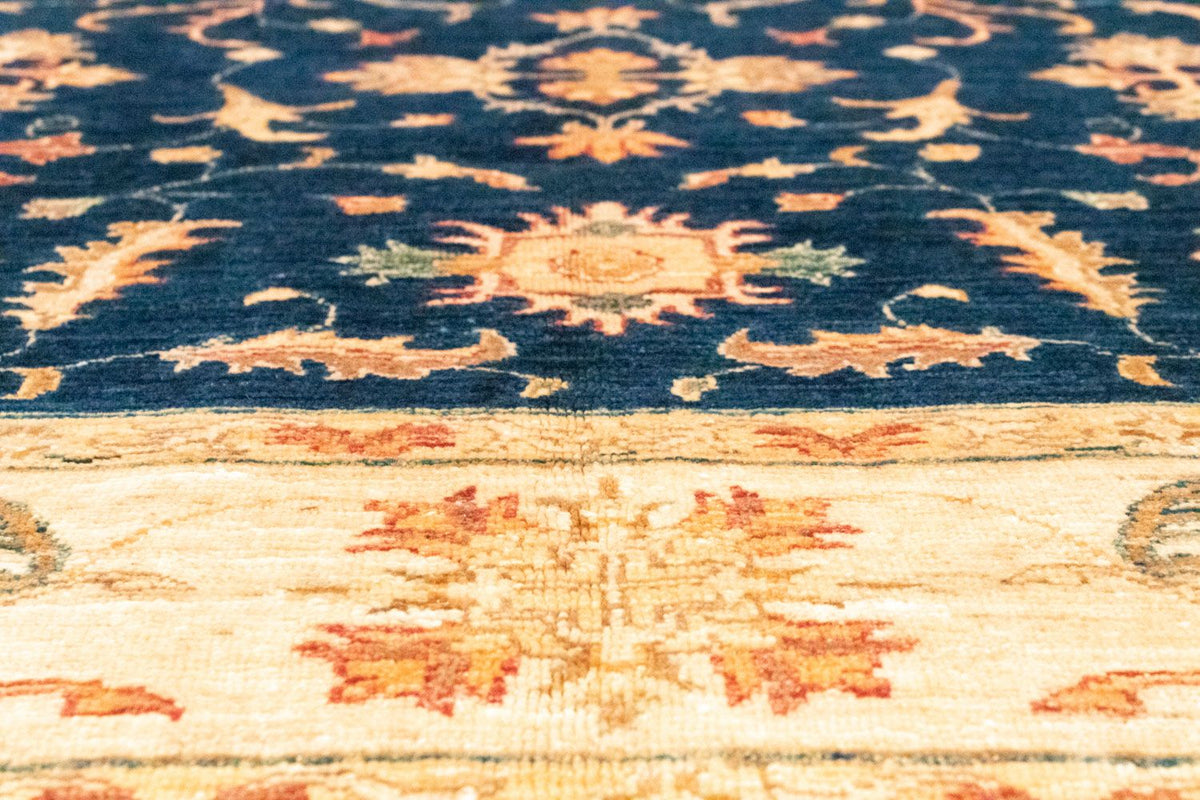 Dywan Zieglera - 253 x 178 cm - niebieski