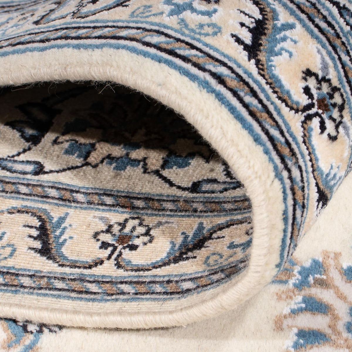 Dywan perski - Nain - 297 x 200 cm - beżowy