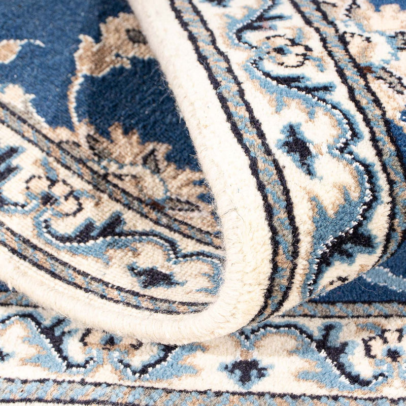 Dywan perski - Nain - 140 x 87 cm - ciemnoniebieski