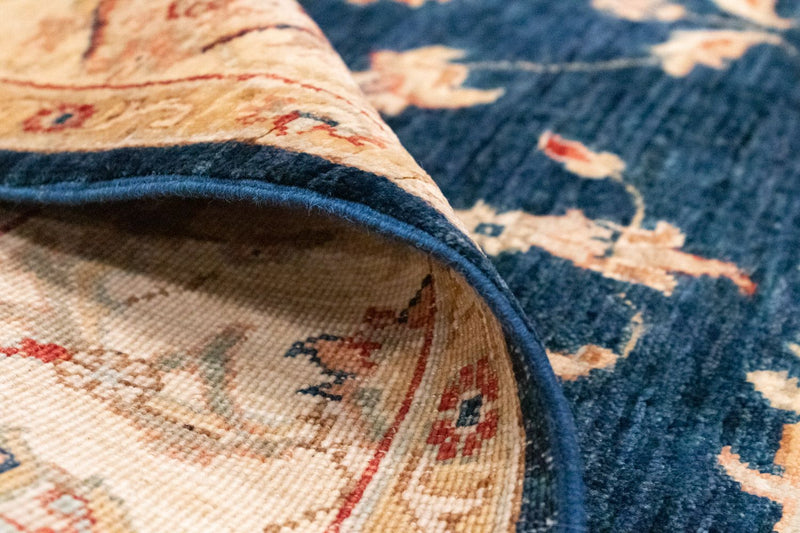 Dywan Zieglera - 263 x 167 cm - niebieski