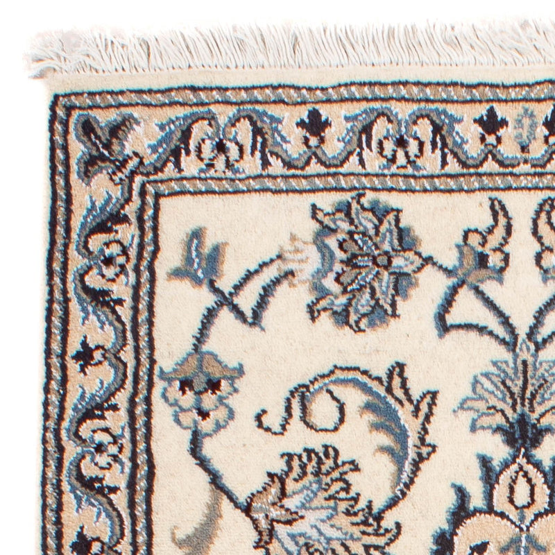 Dywan perski - Nain - 140 x 68 cm - beżowy