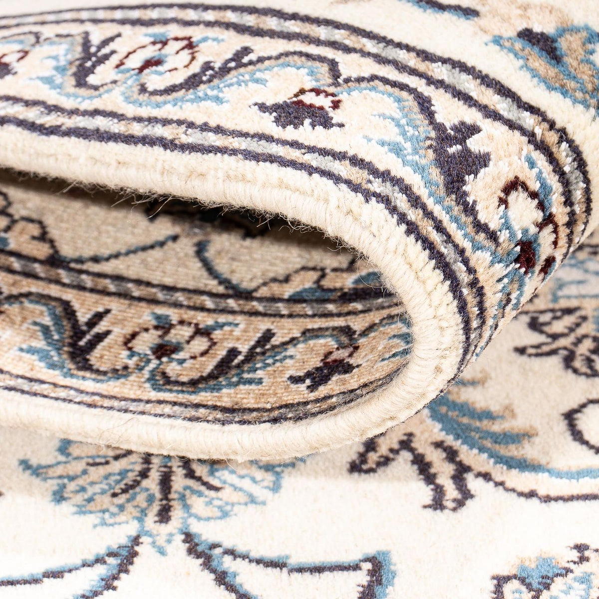 Dywan perski - Nain - 140 x 68 cm - beżowy