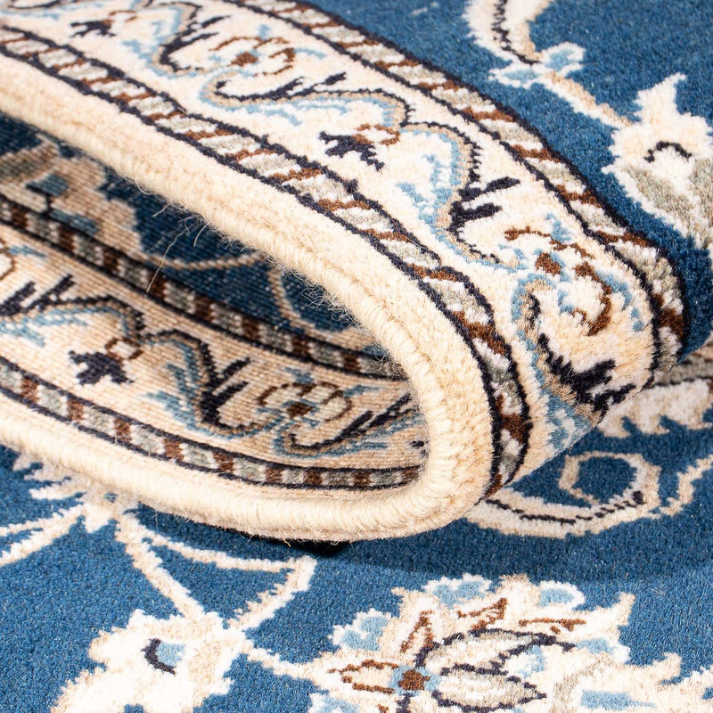 Dywan perski - Nain - 140 x 70 cm - ciemnoniebieski