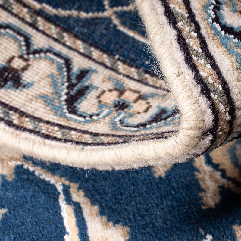 Dywan perski - Nain - 135 x 67 cm - ciemnoniebieski