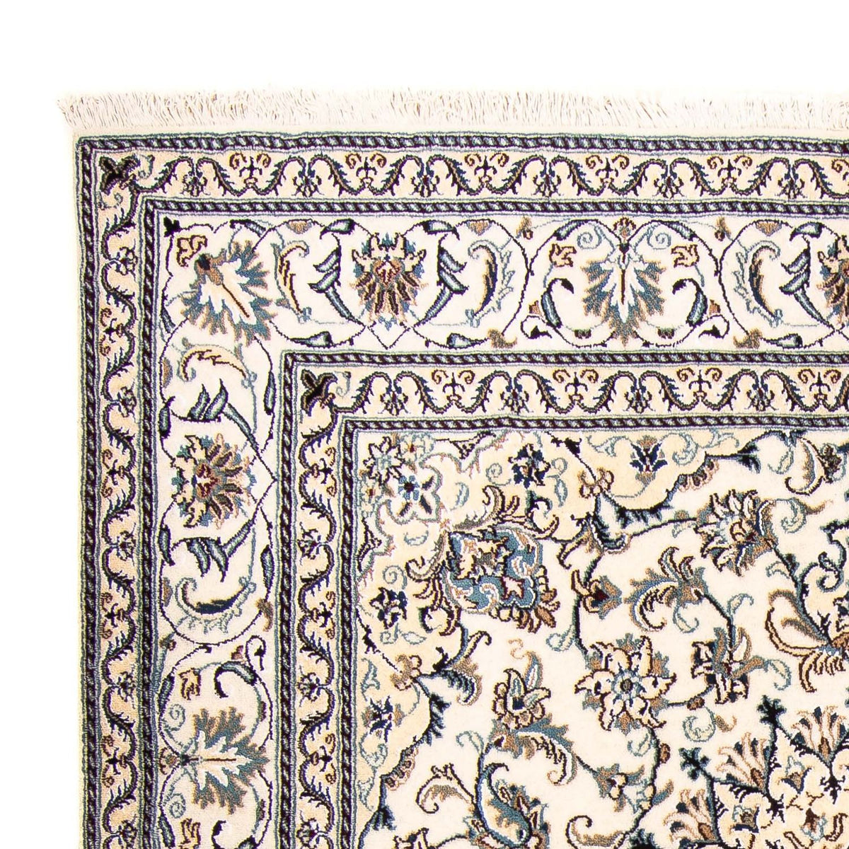 Dywan perski - Nain kwadratowy  - 200 x 195 cm - beżowy