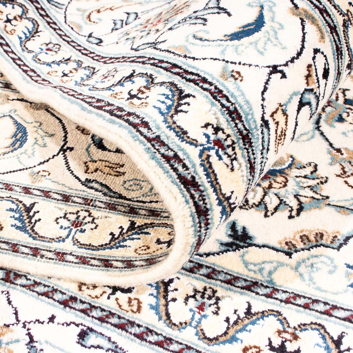 Dywan perski - Nain kwadratowy  - 200 x 195 cm - beżowy