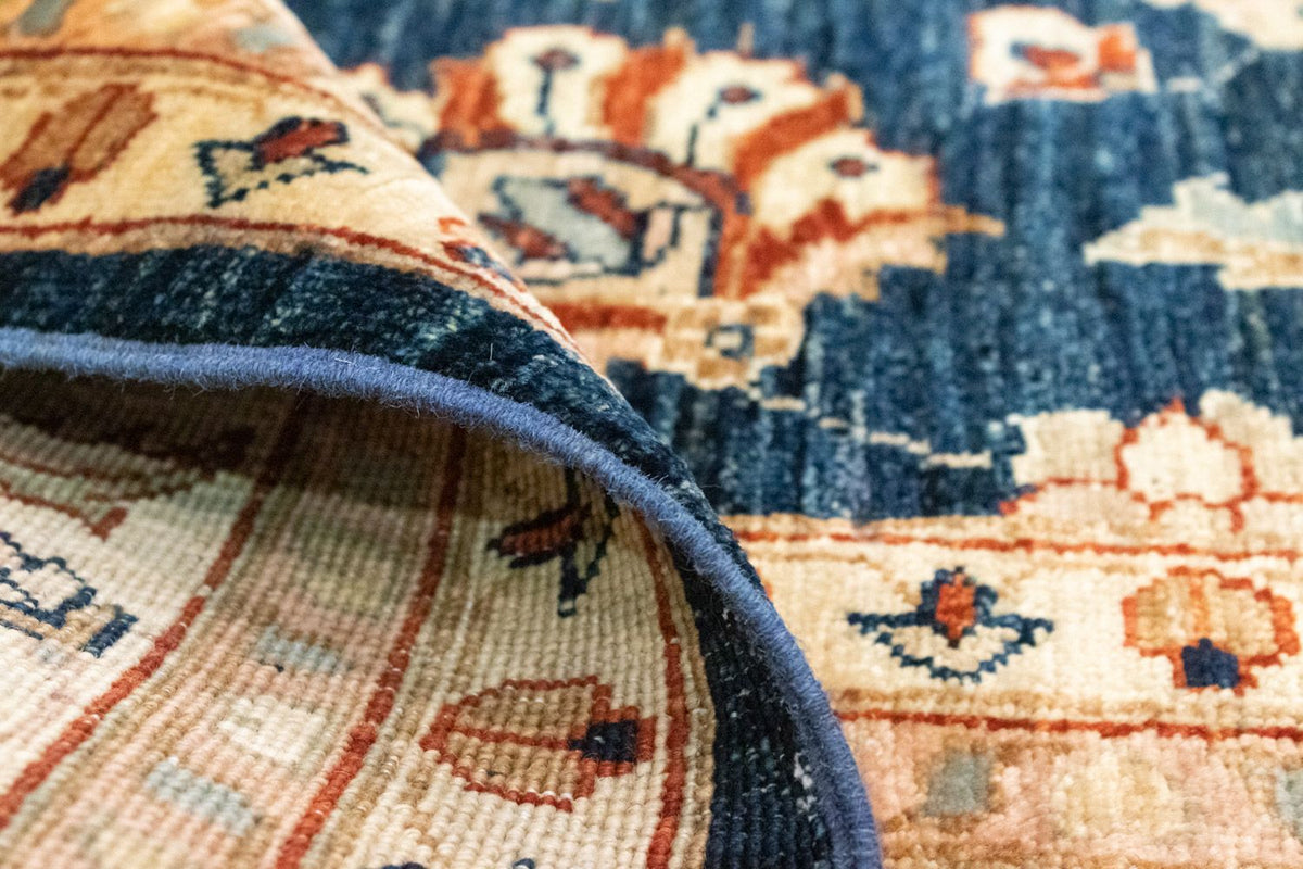 Dywan Zieglera - 258 x 173 cm - niebieski