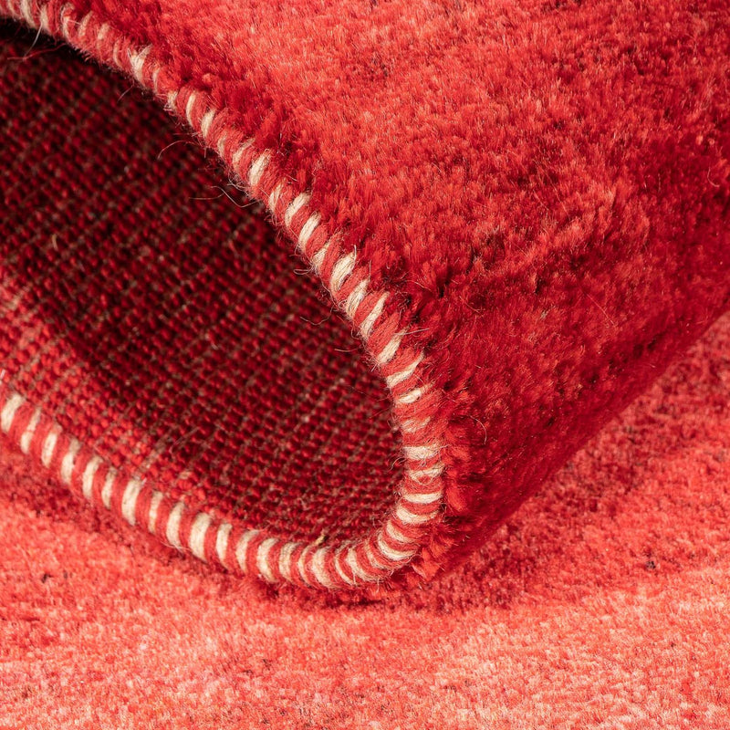 Dywan Gabbeh - Loribaft Perski - 136 x 64 cm - ciemna czerwień