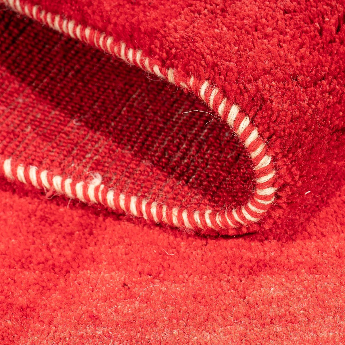 Dywan Gabbeh - Loribaft Perski - 130 x 76 cm - ciemna czerwień