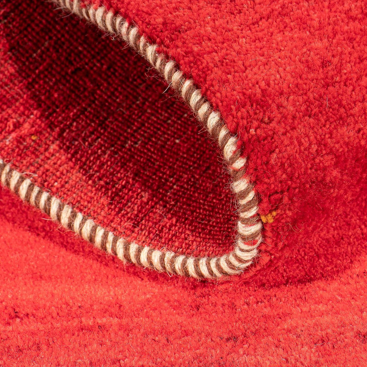 Dywan Gabbeh - Loribaft Perski - 140 x 72 cm - ciemna czerwień