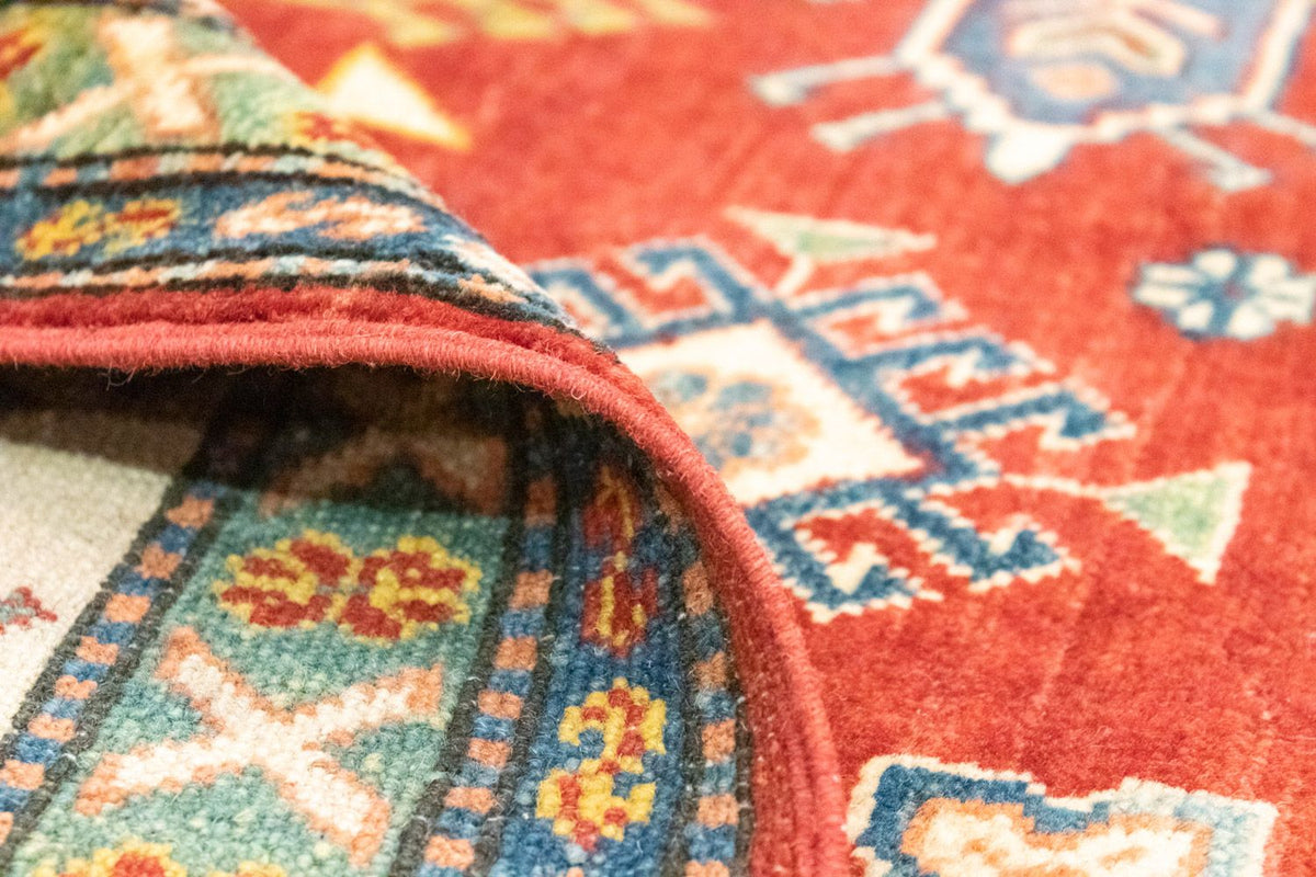 Dywan Ziegler - Kazak - 253 x 188 cm - pomarańczowy