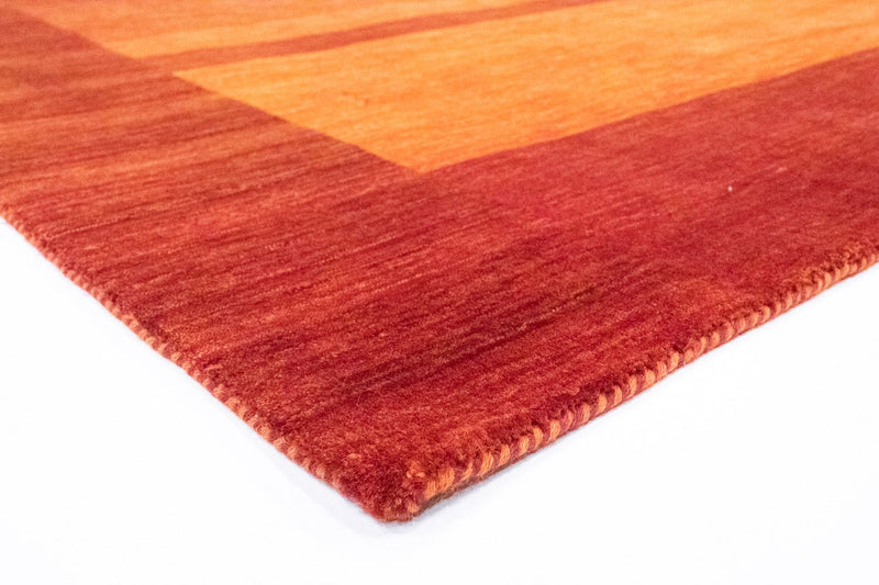 Dywan Gabbeh - Loribaft Perski - 239 x 175 cm - pomarańczowy