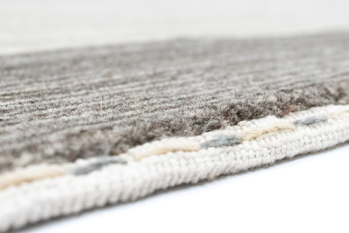 Dywan Gabbeh - Loribaft Perski - 241 x 176 cm - beżowy