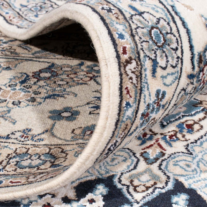 Dywan perski - Nain - 300 x 245 cm - ciemnoniebieski