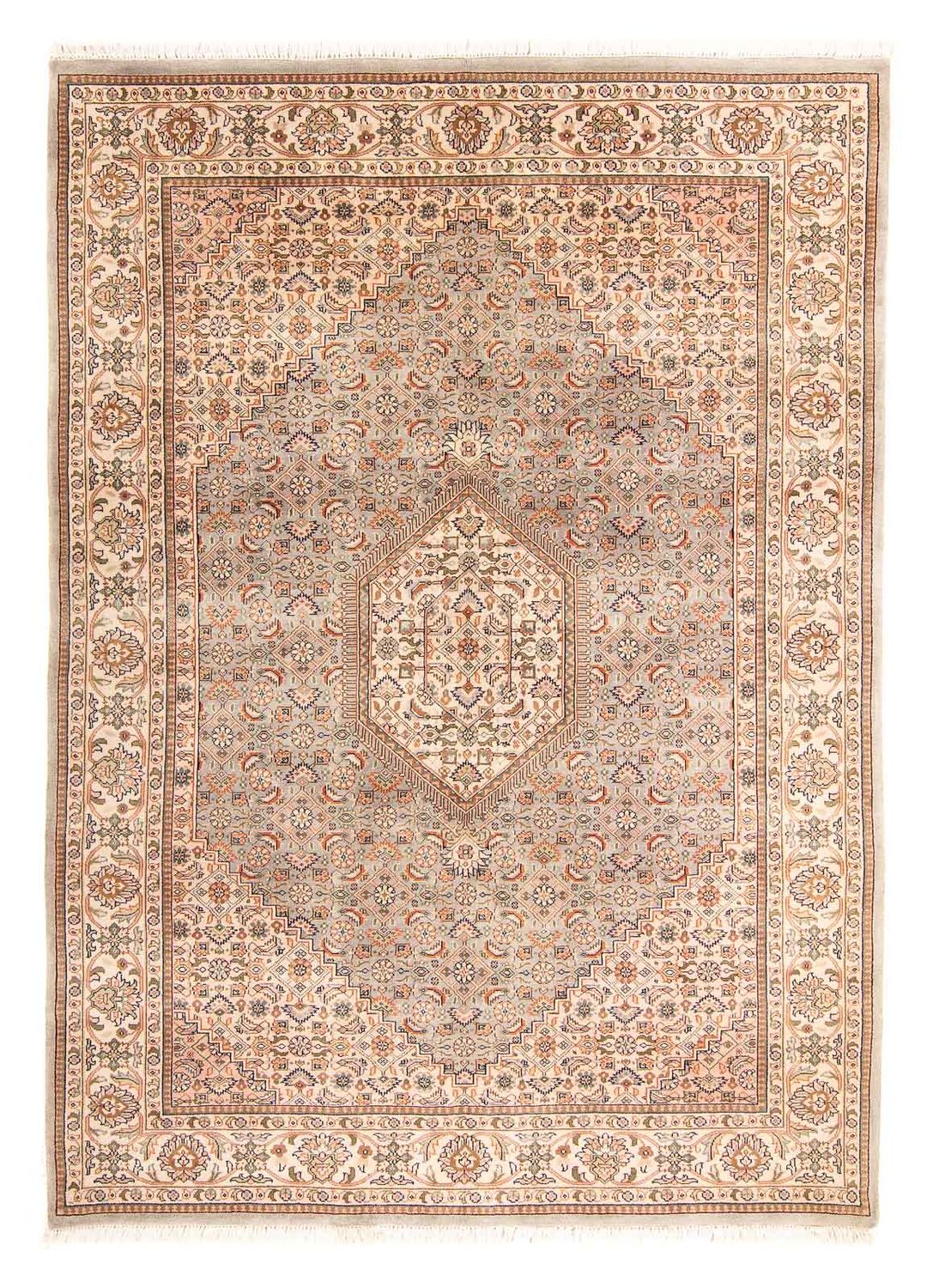 Orientalny dywan - Bijar - Indus - 242 x 169 cm - jasnobrązowy