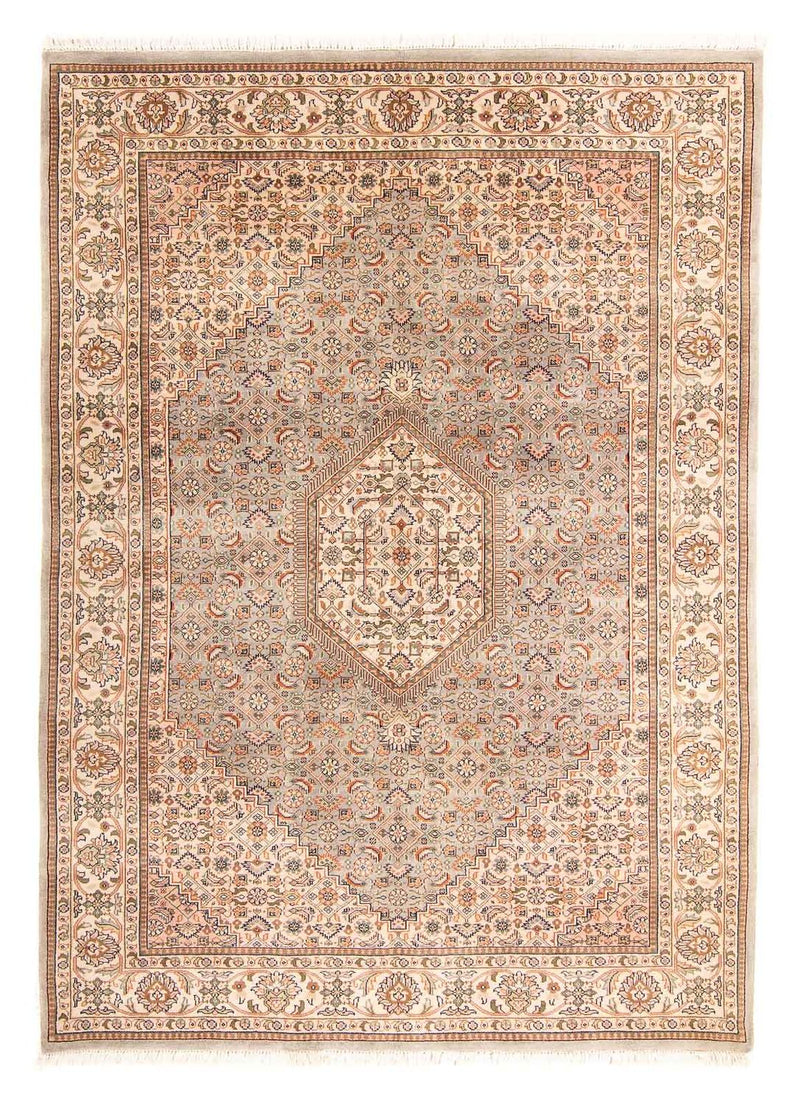Orientalny dywan - Bijar - Indus - 242 x 169 cm - jasnobrązowy