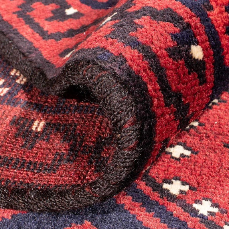 Perski dywan - Nomadyczny - 310 x 226 cm - ciemna czerwień