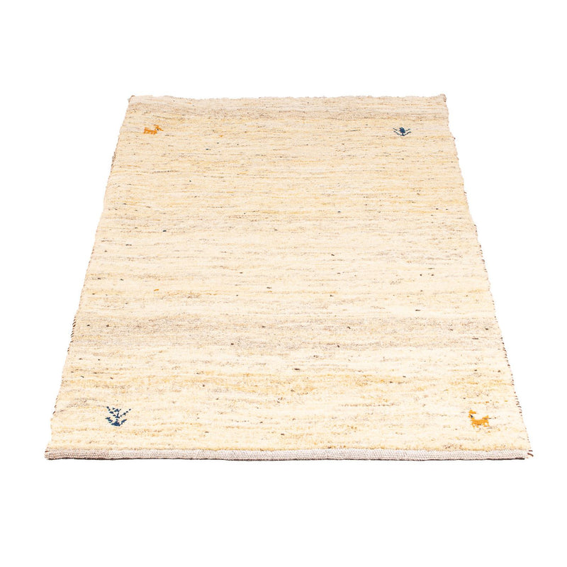 Dywan Gabbeh - Loribaft Perski - 131 x 72 cm - beżowy