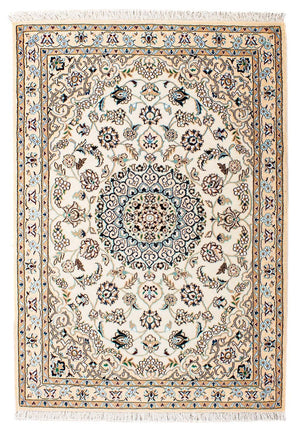 Dywan perski - Nain - Królewski - 150 x 100 cm - beżowy