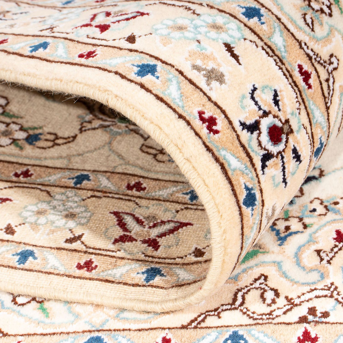 Dywan perski - Nain - Królewski - 150 x 100 cm - beżowy