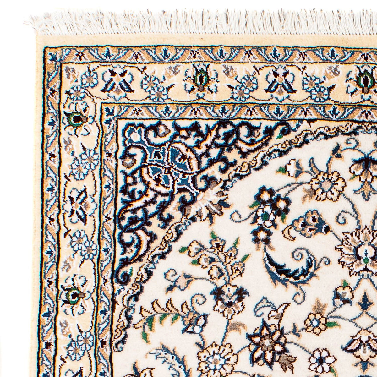 Dywan perski - Nain - Królewski - 150 x 97 cm - beżowy