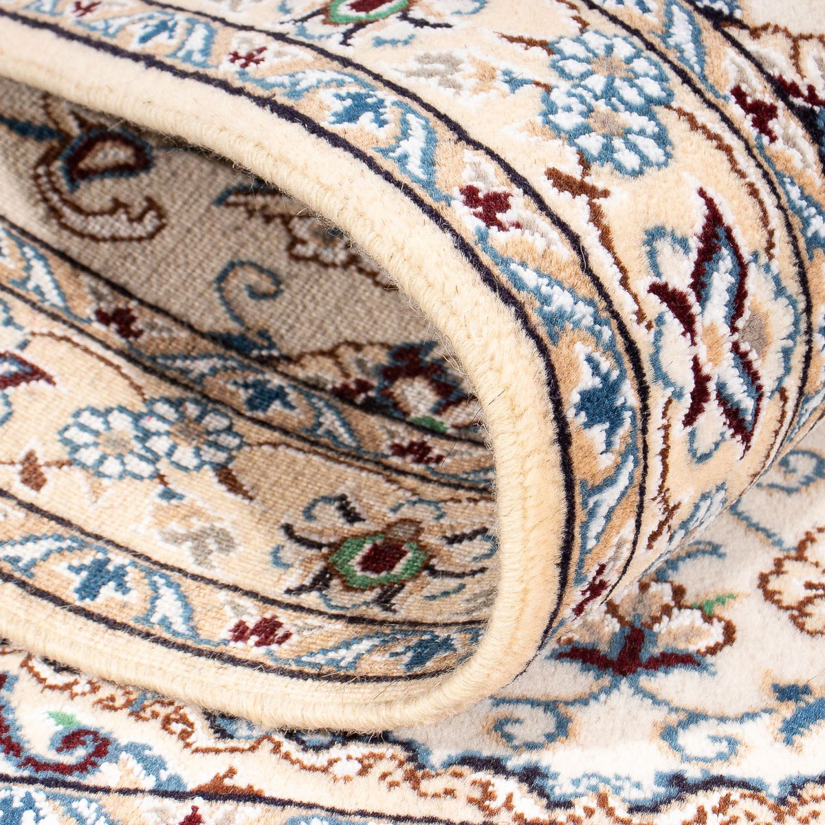 Dywan perski - Nain - Królewski - 150 x 97 cm - beżowy