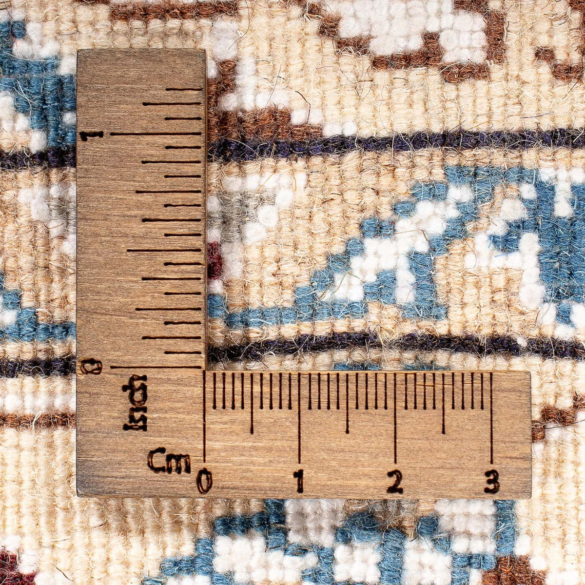 Dywan perski - Nain - Królewski - 150 x 97 cm - beżowy