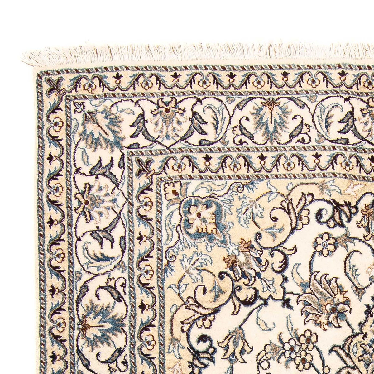 Dywan perski - Nain - 195 x 145 cm - beżowy