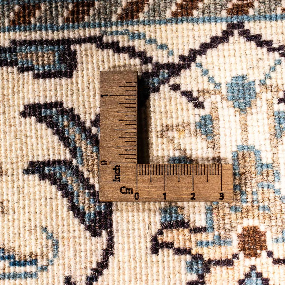 Dywan perski - Nain - 195 x 145 cm - beżowy