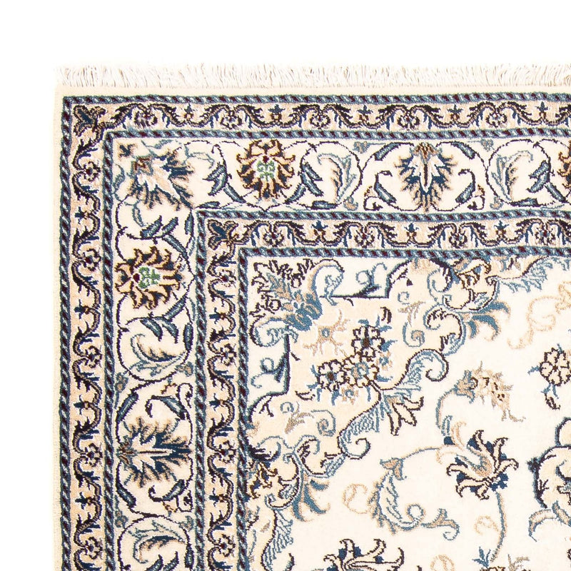 Dywan perski - Nain - 197 x 148 cm - beżowy