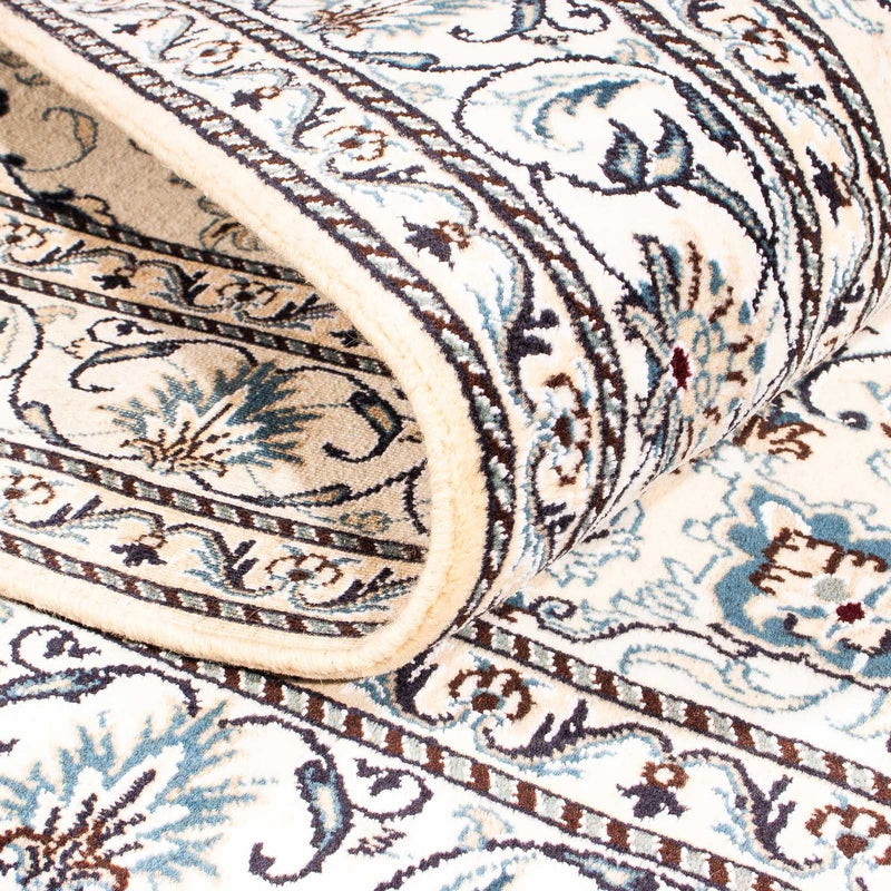 Dywan perski - Nain - 203 x 147 cm - beżowy