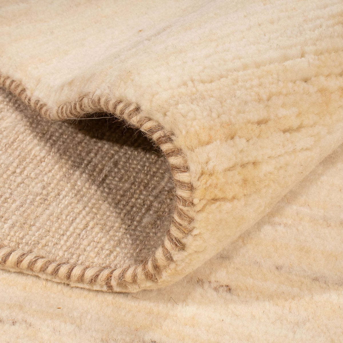 Dywan Gabbeh - Loribaft Perski - 292 x 200 cm - beżowy