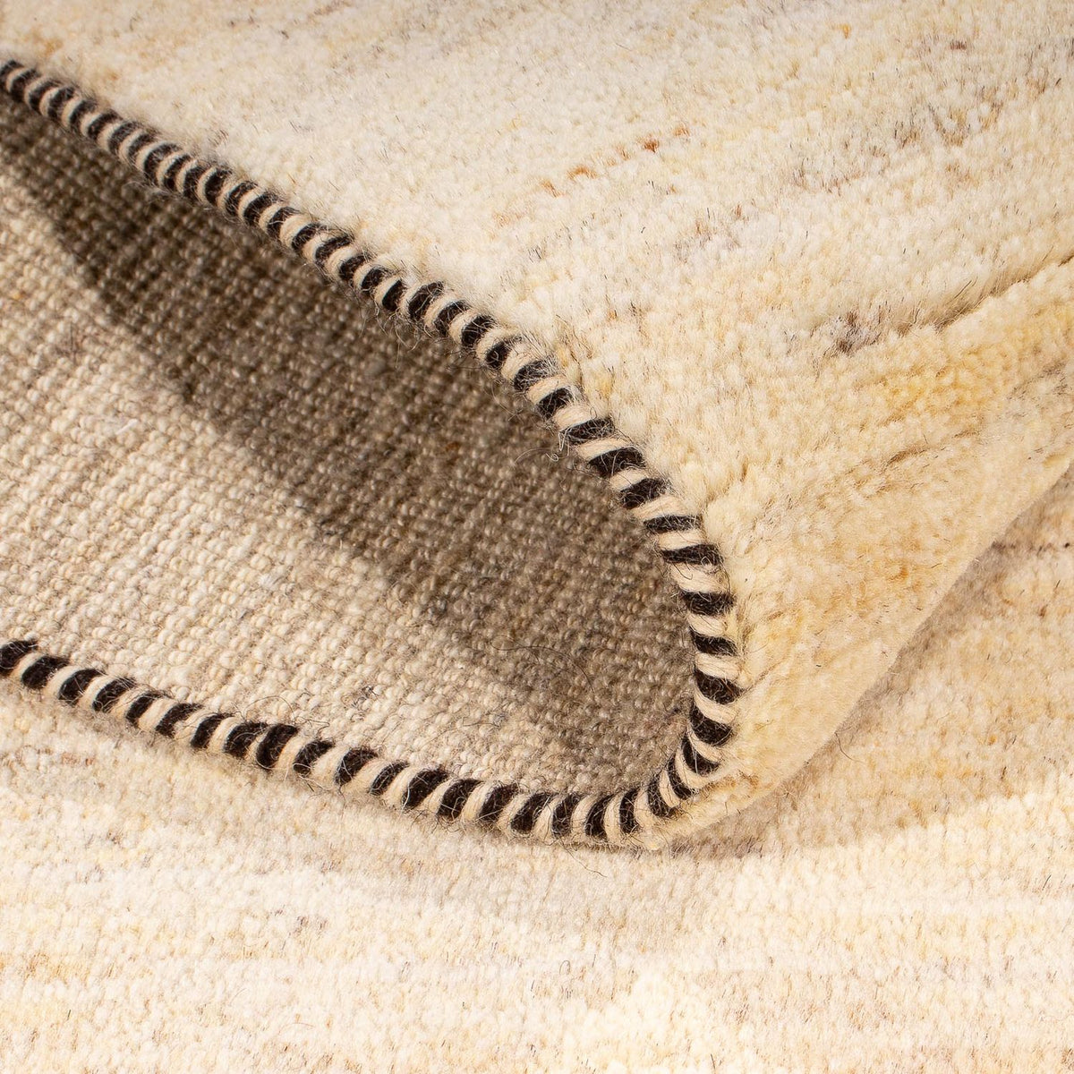 Dywan Gabbeh - Loribaft Perski - 141 x 73 cm - beżowy