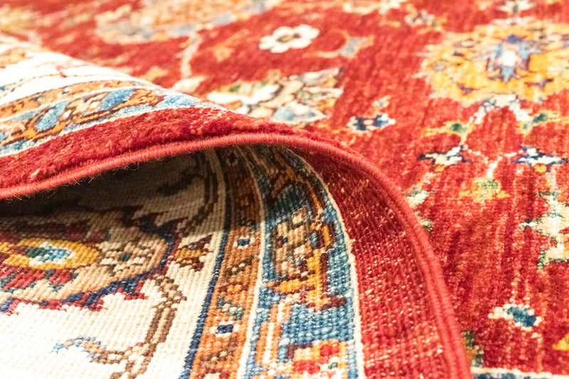 Dywan Zieglera - 242 x 177 cm - czerwony