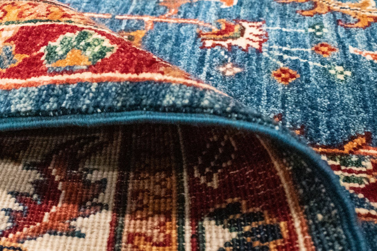 Dywan Zieglera - 241 x 175 cm - niebieski